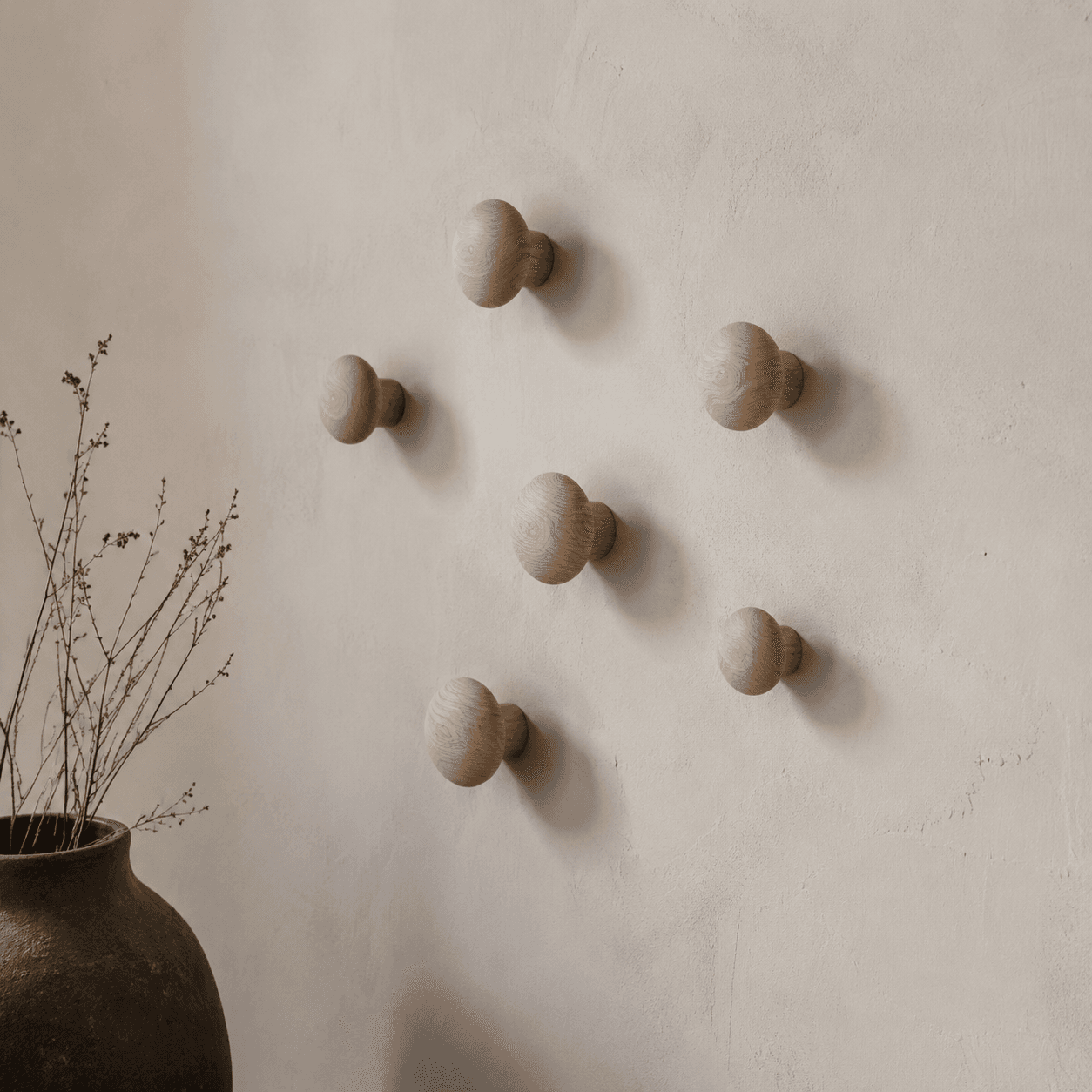 Scarf & Bag Hanging Hooks, Set of 6 — Main